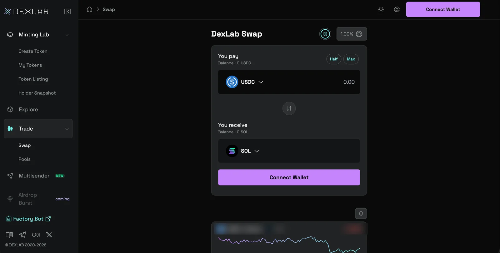 Dexlab v3 swap screen